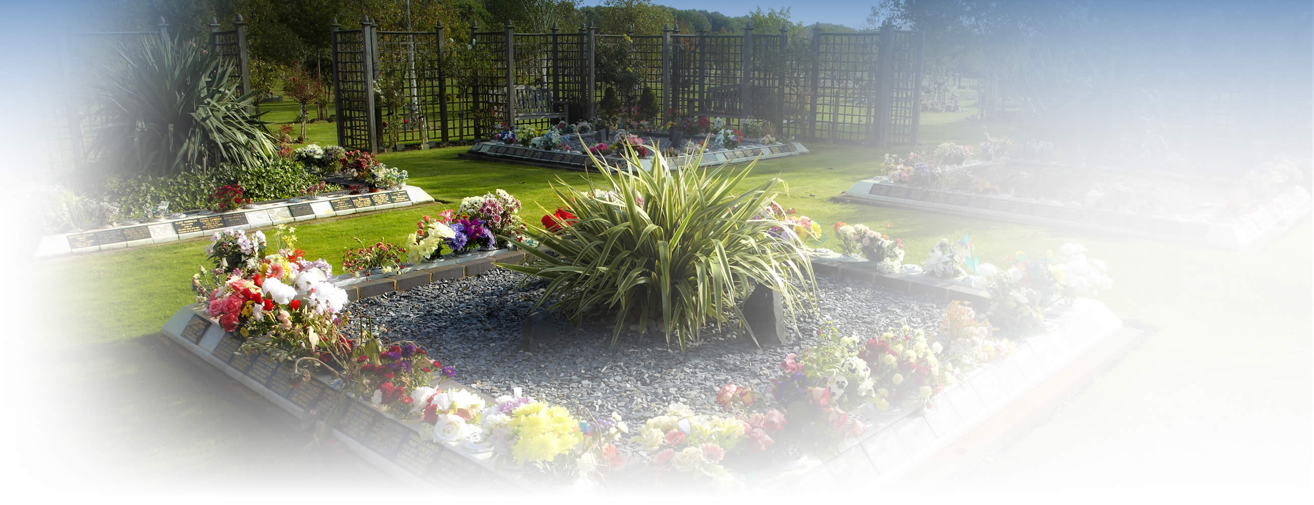 Harwood Park stone memorials
